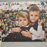 Фотомозаїка на полотні
