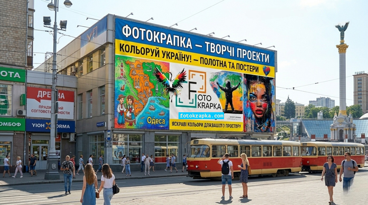 Банер литий для реклами 440 г/м²